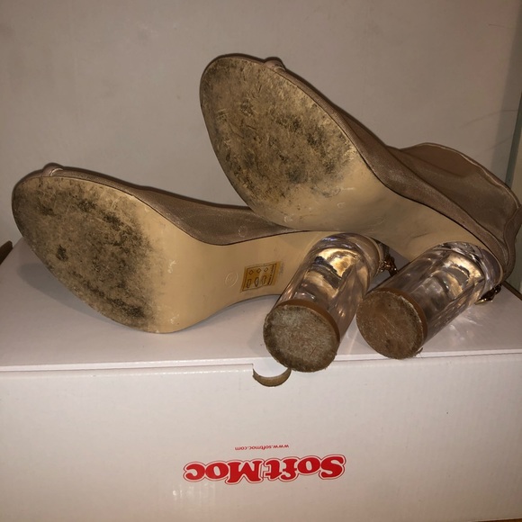 Nude Mesh booties - Picture 9 of 10